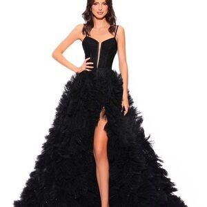 Elegant Black Prom Dress